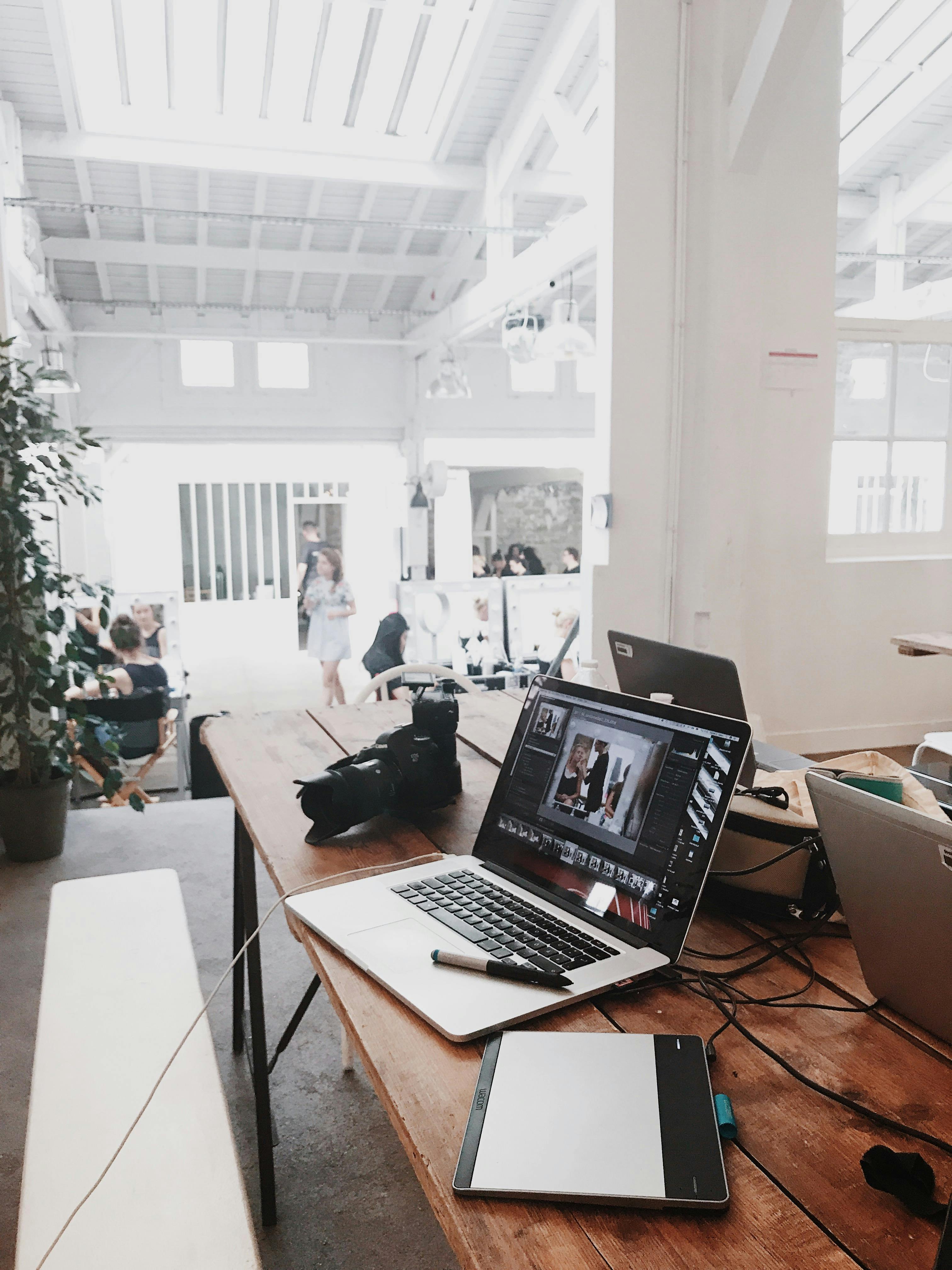 Modern collaborative workspace - Ethical Cyber Academy community environment